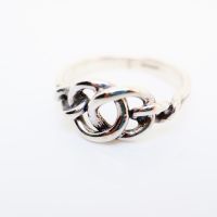The Isles Celtic Knotwork Silver Ring