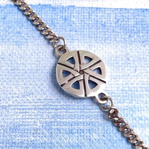 Silver Celtic Charm Bracelet - Mingulay