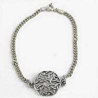 Trinity Knot Silver Celtic Bracelet- Lingeigh 