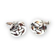 Silver Celtic Cufflinks by Peter Roberts Jewellery