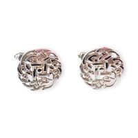 Scottish Silver Cufflinks - Celtic Knotwork Design