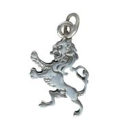 Silver Scottish Charm - Lion Rampant