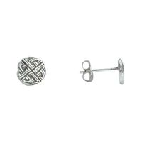 Silver Celtic Stud Earrings