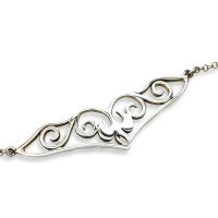 Silver Celtic Necklace - Boreray